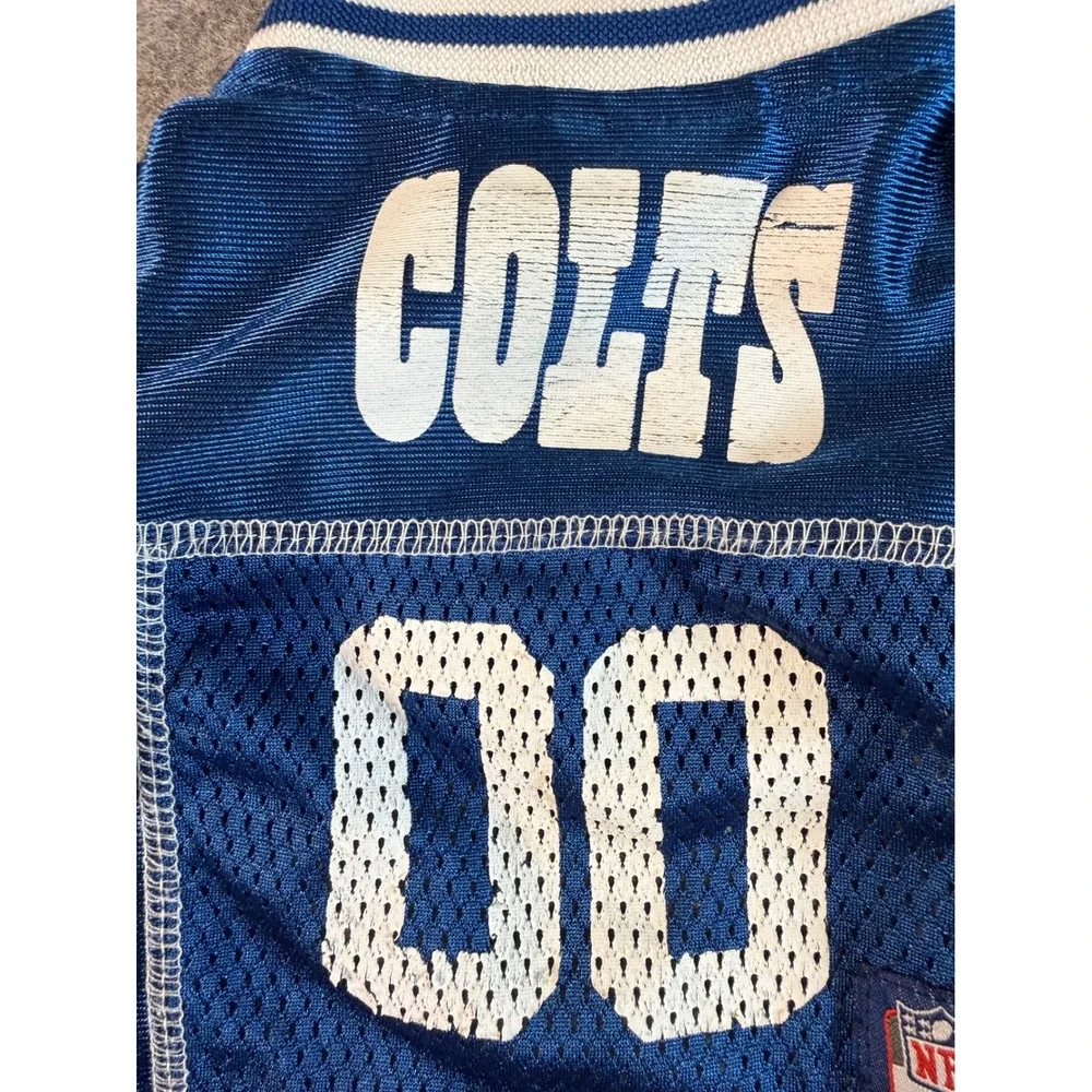 NFL Indianapolis Colts Blue Pet Jersey Dog Clothes‎ XS 119120512 00 Mesh